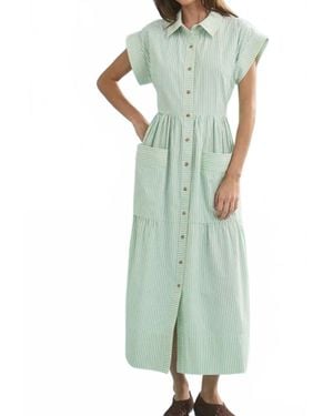 Hunter Bell Sarah Dress - Green