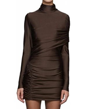 Et Ochs Fallon Mini Dress - Brown