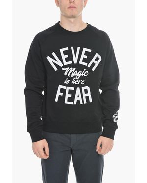 Scrimmage Crewneck Sweatshirt Never Fear - Black