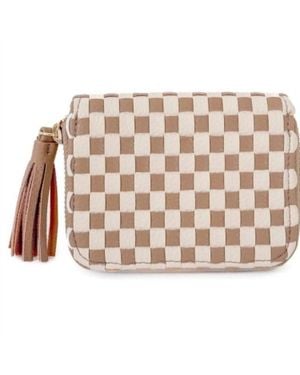 Pretty Simple Wynona Woven Wallet - Pink