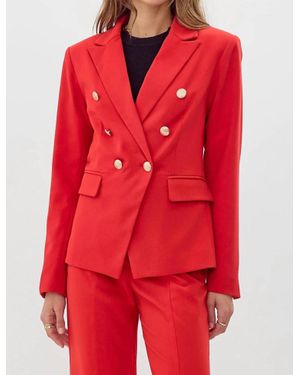 Greylin Rumi Blazer - Red