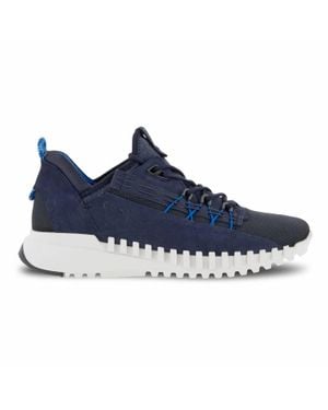 Ecco Ziplex Shoes - Blue