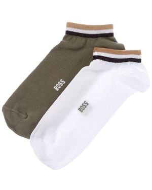 BOSS Boss Set Of 3 Sock - White