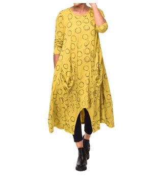 Tulip Clothing Lexi Dress - Yellow