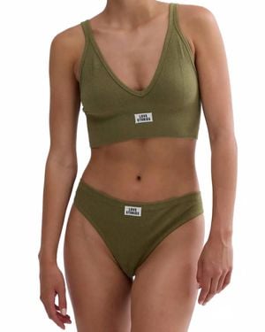 Love Stories Posey Sporty Bra - Green