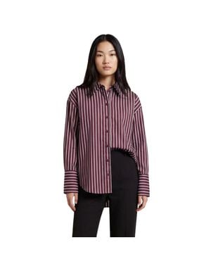 Jacqueline De Yong Cotton Blouse - Red