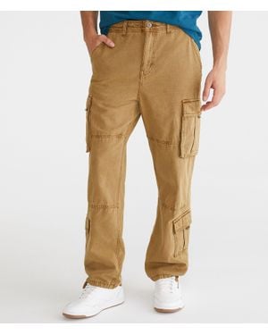 Aéropostale Baggy Cargo Pants - Natural