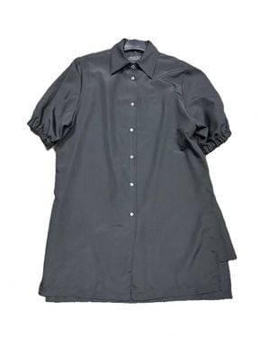 Shan Puff Sleeve Dress - Blue