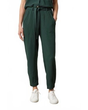 Lilla P Belted Pant - Green
