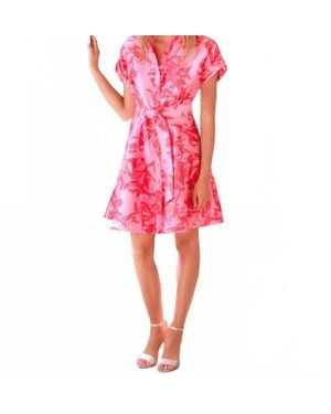 Finley Chantal Mini Dress - Red