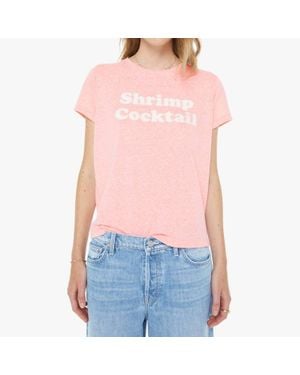 Mother Shrimp Cocktail Boxy Goodie Tee - Orange