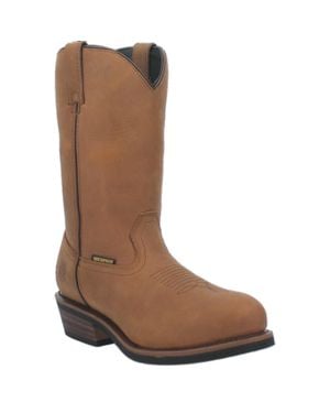 Dan Post Albuquerque Waterproof Pull-On Boot - Brown
