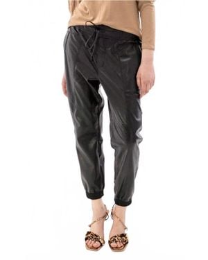 Melissa Nepton Kaja Vegan Leather Pant - Black