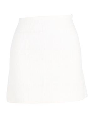 Theory High-Waisted Mini Skirt - White
