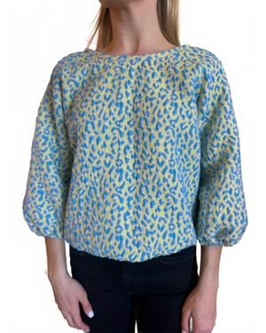 Patty Kim Go Lightly Top - Blue