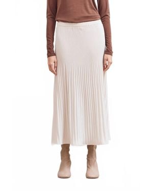 GRADE & GATHER Elise A-Line Skirt - White