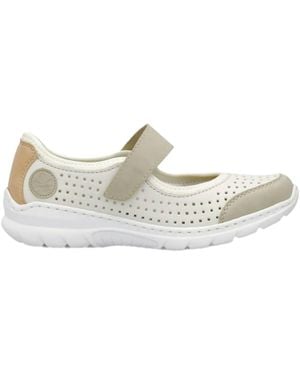 Rieker Nikita Slip-On Shoes - White