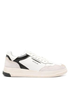 GHŌUD Sneakers With Calfskin And Suede Accents - White