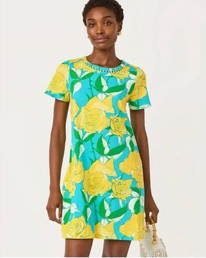 Lilly Pulitzer Cody Short Sleeve Dress - Green