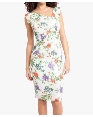 Black Halo Jackie O Dress - White