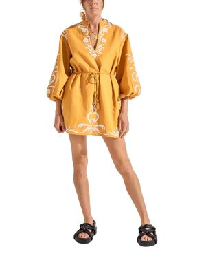 ILIO NEMA Hesiode Dress - Orange