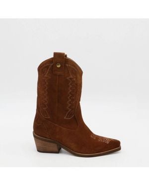 Stivali New York Unstoppable Cowboy Boots - Brown