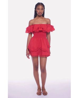 Peixoto Wyatt Mini Dress - Red