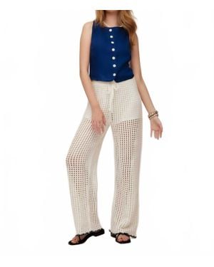 Fifteen Twenty Elis Sleeveless Button-Up Top - Blue
