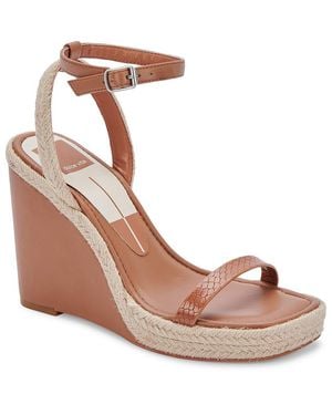 Dolce vita lia suede wedge sandal sale