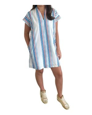 Brooke Wright Nancy Dress - Blue