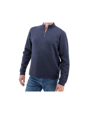 Old Ranch Ozark 1/4 Zip Pullover - Blue