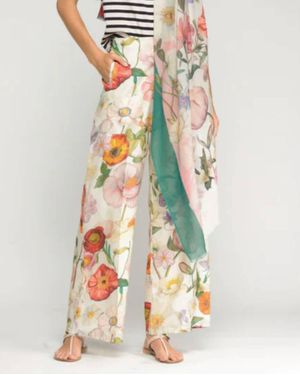 Vilagallo Flora Pant - Natural