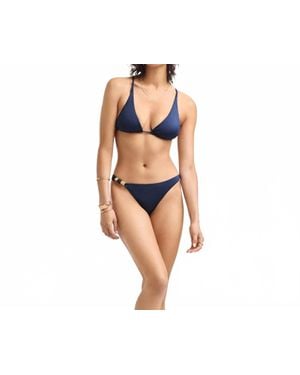 Vitamin A Terra Halter Triangle Top - Black