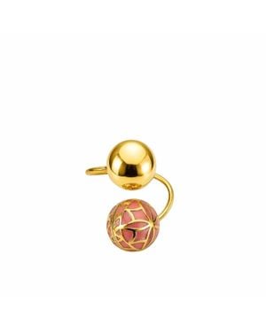 Georgina Jewelry Signature Sphere Resin Ring - Metallic