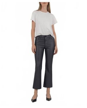 Kut From The Kloth Kelsey High Rise Ankle Flare Jeans - Gray