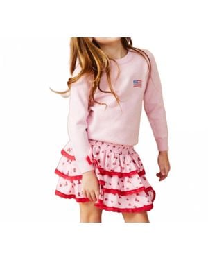 Theme Gemma Rose Mini Skirt - Pink