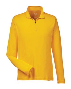 Team 365 Zone Performance Quarter-Zip Pullover - Yellow