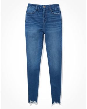 American Eagle Outfitters Ae Ne(x)t Level Curvy High-waisted Jegging - Blue
