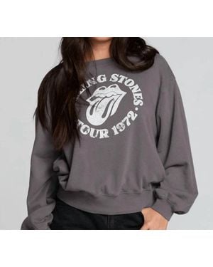 Chaser Brand Rolling Stones 78 Sweater - Gray