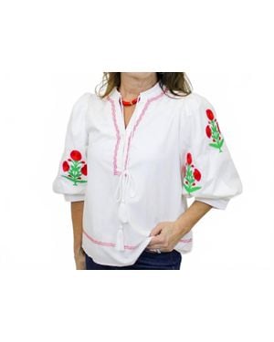 Jodifil Desert Rose Blouse - White