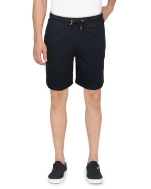 INC French Terry Pull On Casual Shorts - Blue