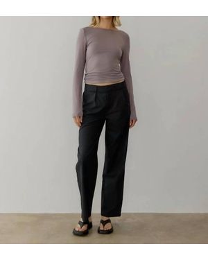 ALL ROW Ar Bekah Top - Black