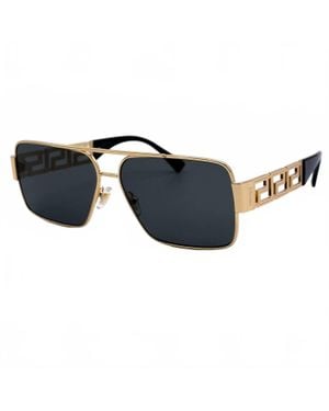 Versace Rectangle Sunglasses - Blue