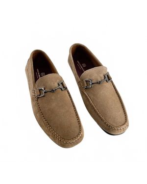 Bruno Magli Xane Driver Moccasin Shoes in Brown for Men | Lyst