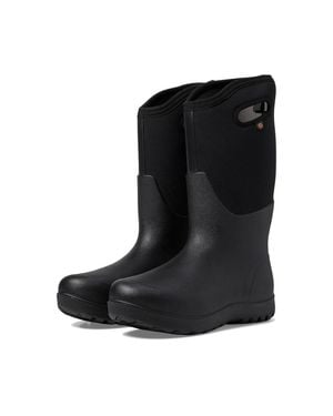 Bogs Neo Classic Tall Round Toe Waterproof Rain Boots Zap1086 - Black