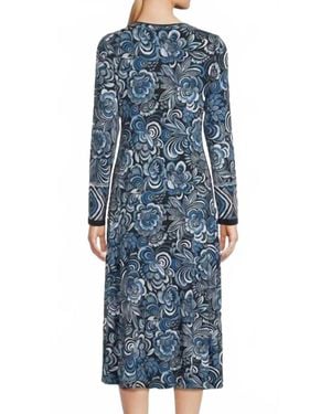 Johnny Was The Jane Favorite Aline Knit Dress - Blue