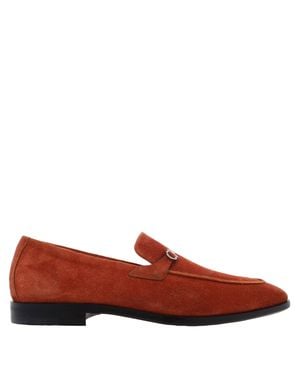 Ferragamo Ferragamo Fedro Gancini Ornament Moccasin, Size 9 E - Red