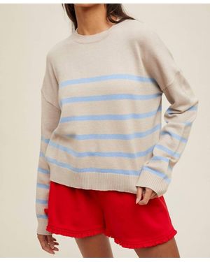 Wishlist Summer's End Sweater - Red