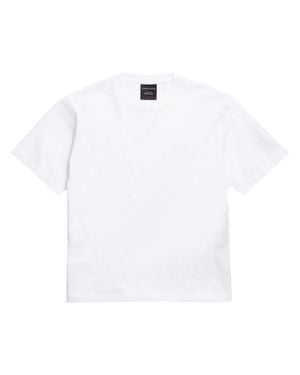 Canada Goose Cotton T-Shirt With Classic Crew Neckline - White
