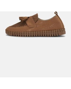 Ilse Jacobsen Tulip Tassel Loafer - Brown